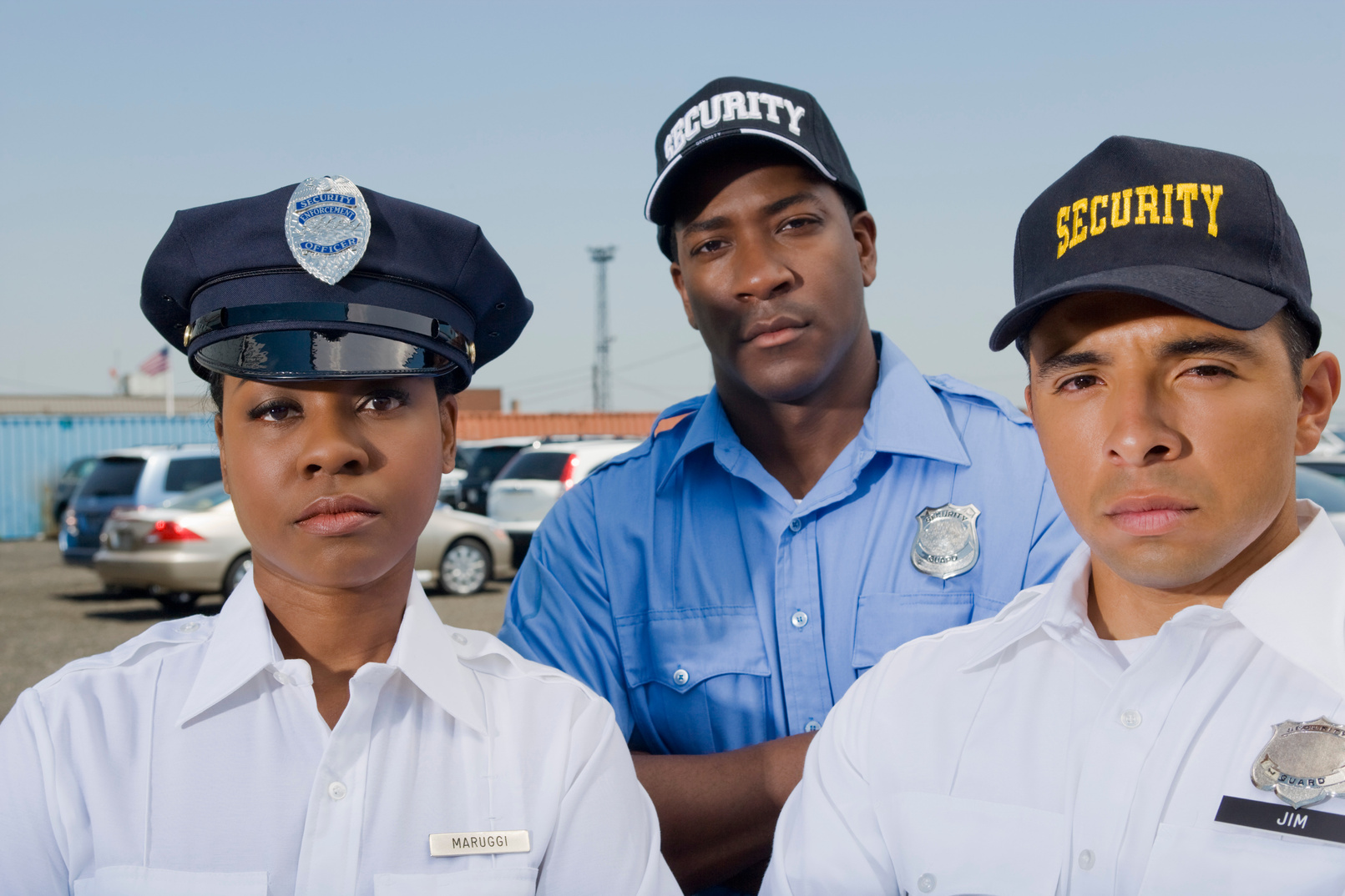 Group of security guards